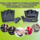 Workout Gloves Weight Lifting - Men /Women Gym Weightlifting Crossfit - Womens Exercises Fitness Training - Mens Grips Sailing Rowing Work Weights Exercise - Hands Grip Fingerless