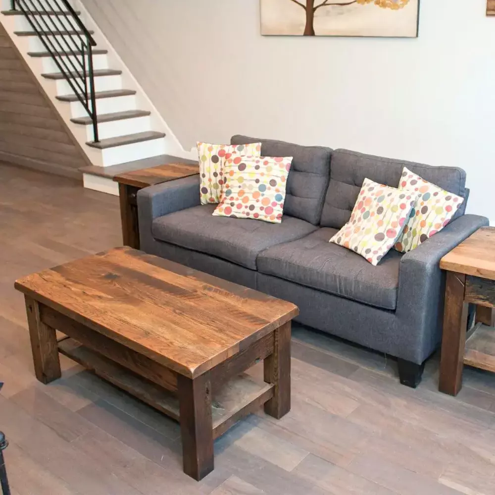 Farmhouse Coffee Table for Living Room