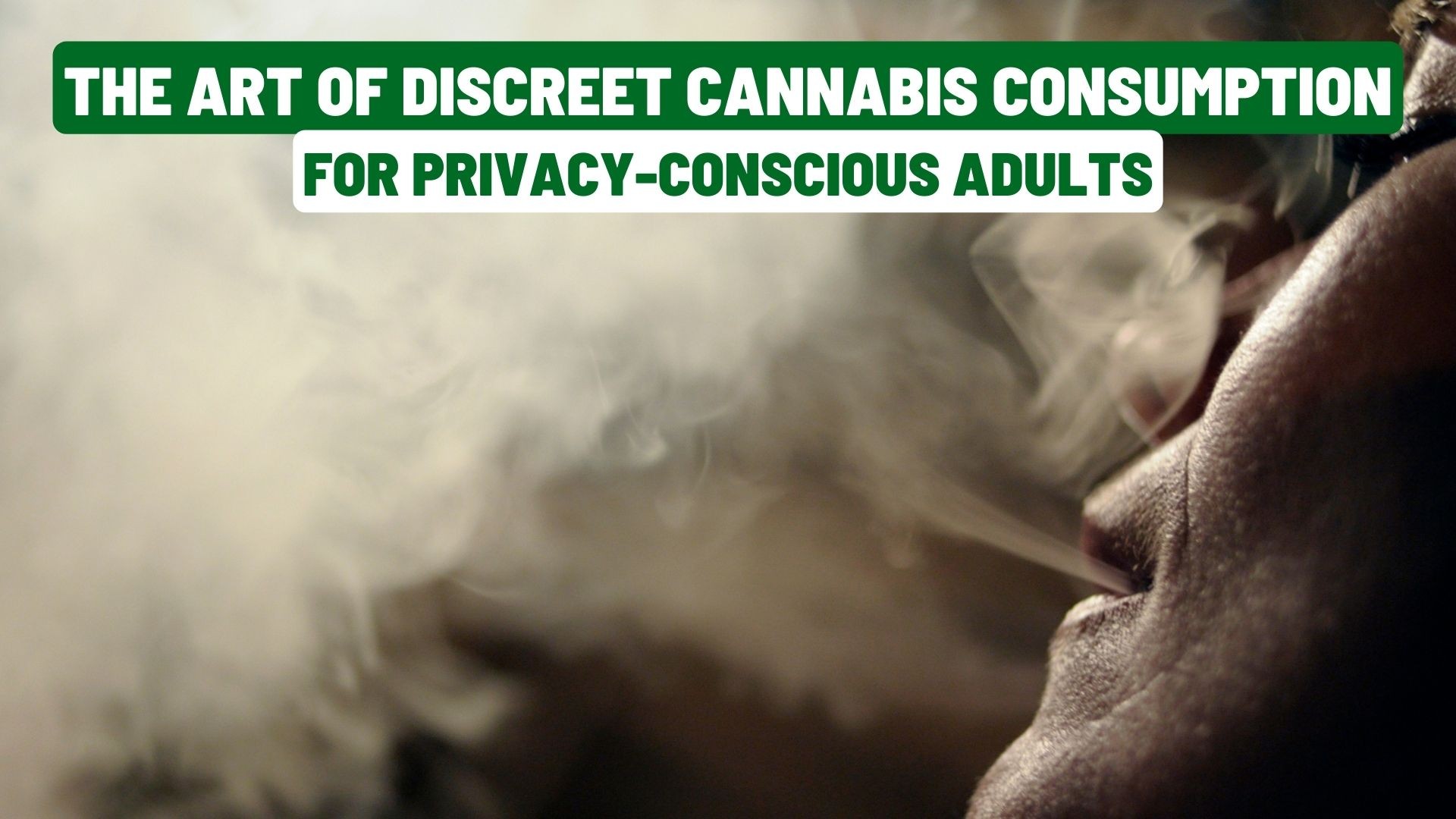 The Art of Discreet Cannabis Consumption for Privacy-Conscious Adults
