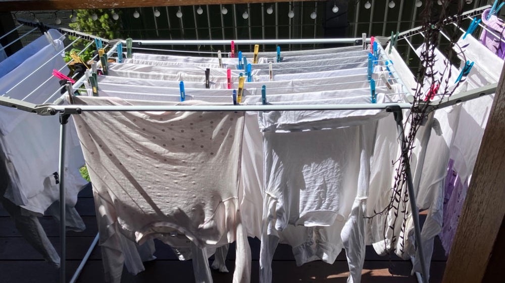 portable clothesline Line Space and Hanging Space