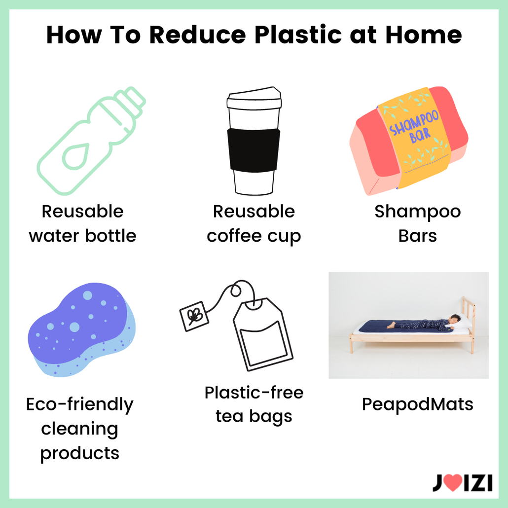 How to reduce plastics at home