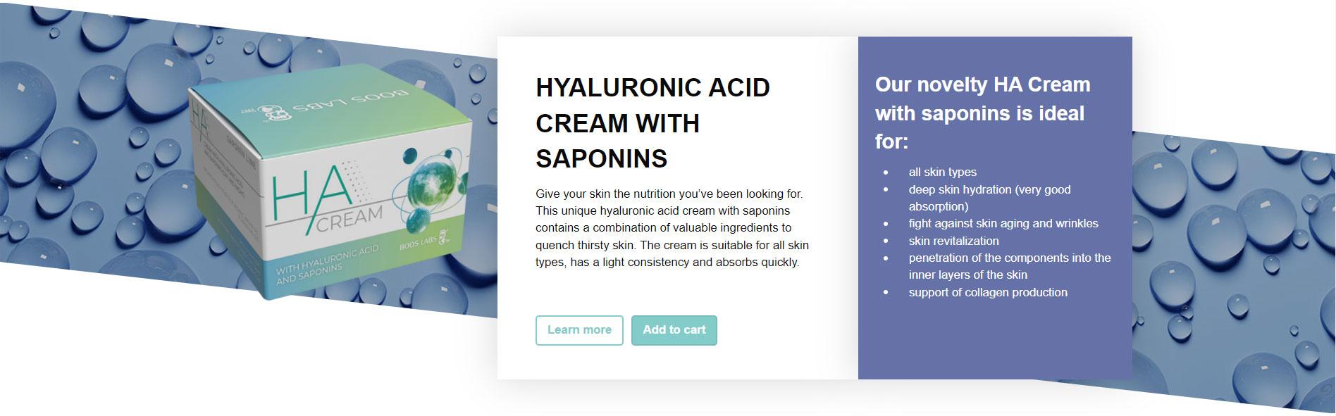 Hyaluronic Acid Cream With Sa