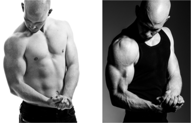 Man who gained muscle, lost fat and improved testosterone levels using Adaptophen