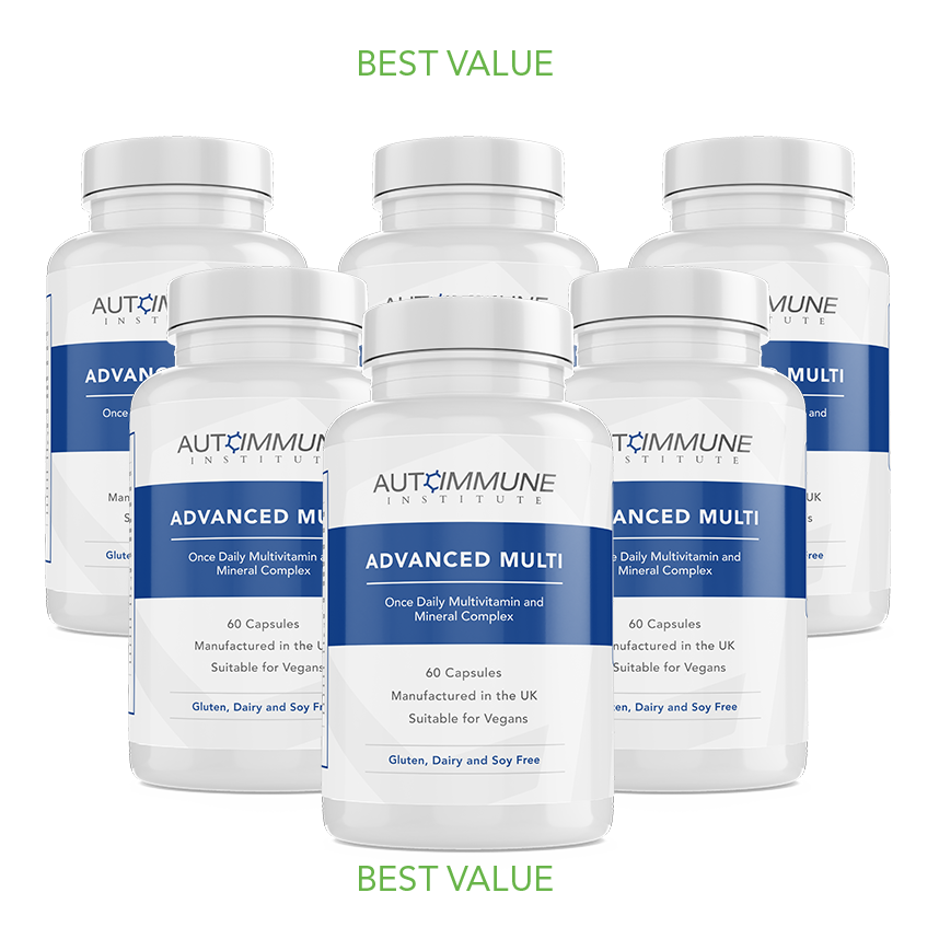 Advanced Multi - Multivitamin and Mineral Complex (with 5-MTHF, D3, K2, B12, CoQ10 and much more!)