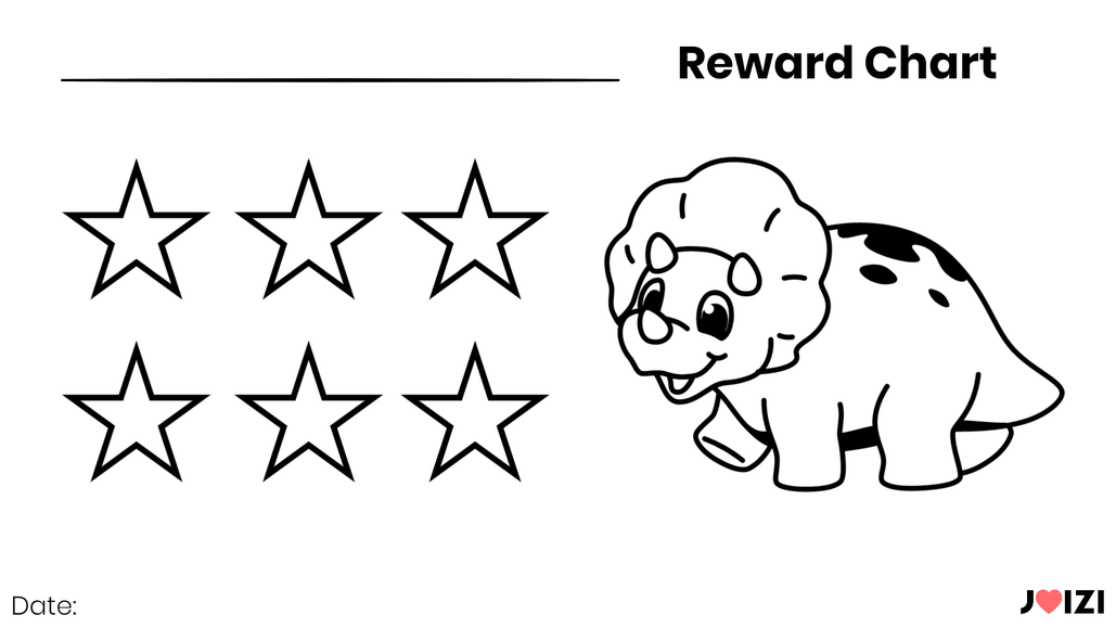 Reward Chart Dinosaur