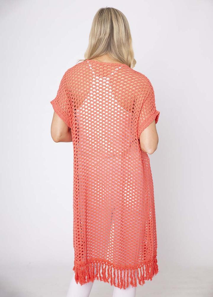 Long Honeycomb Cardi