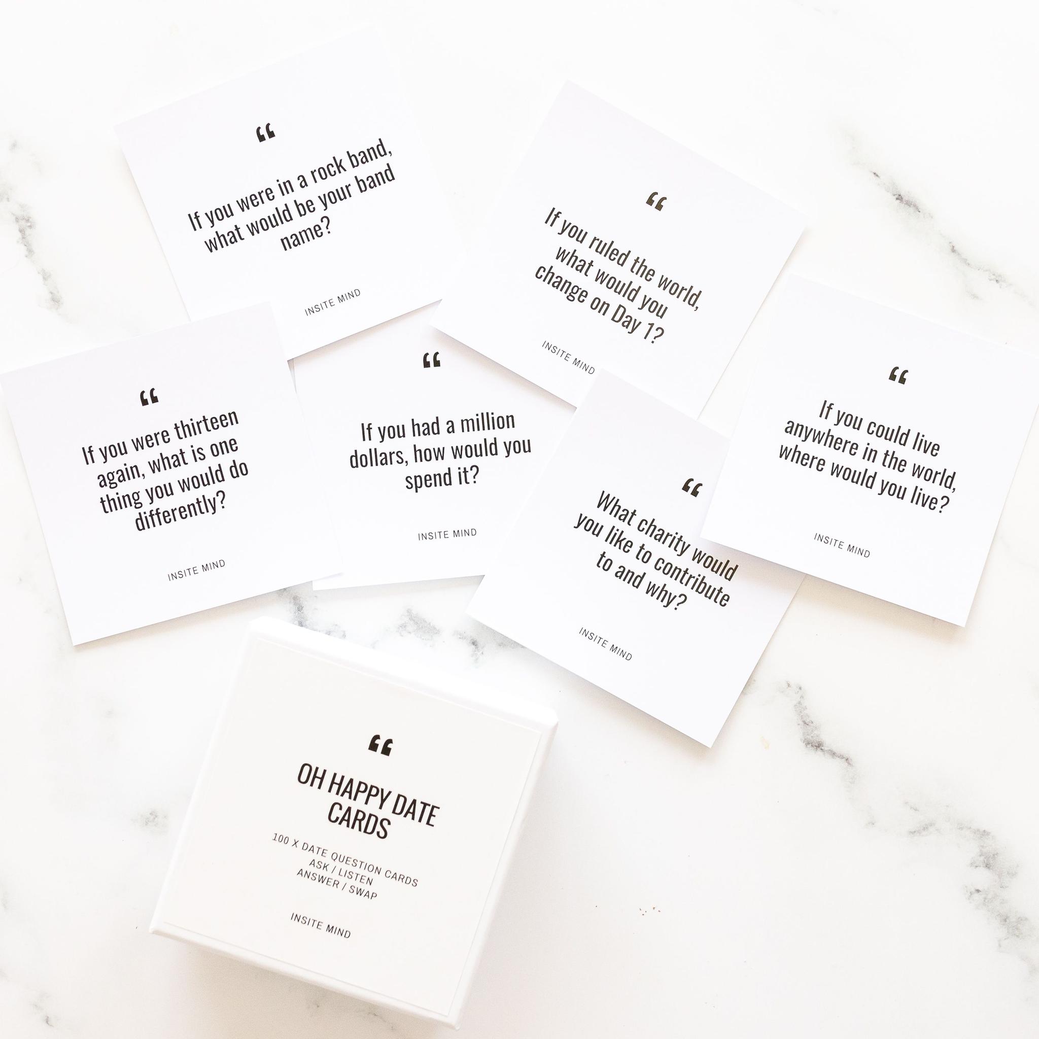 Oh Happy Date Cards – INSITE MIND