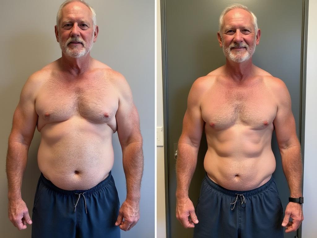 Man who transformed his body and boosted free testosterone using Adaptophen