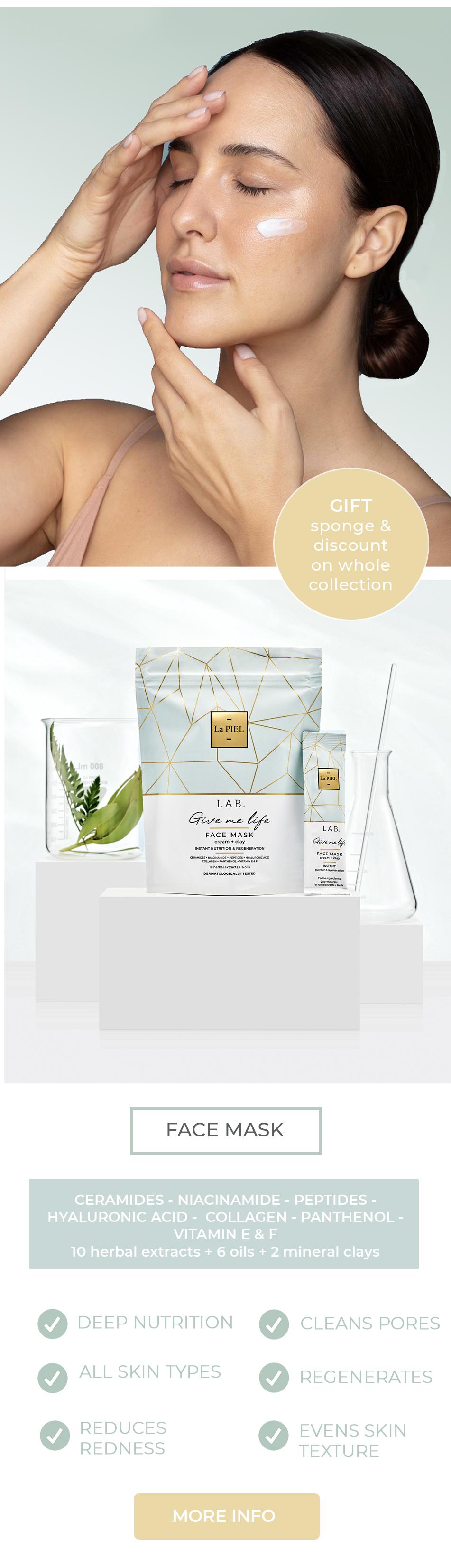 Face Mask La PIEL LAB Natural Skincare