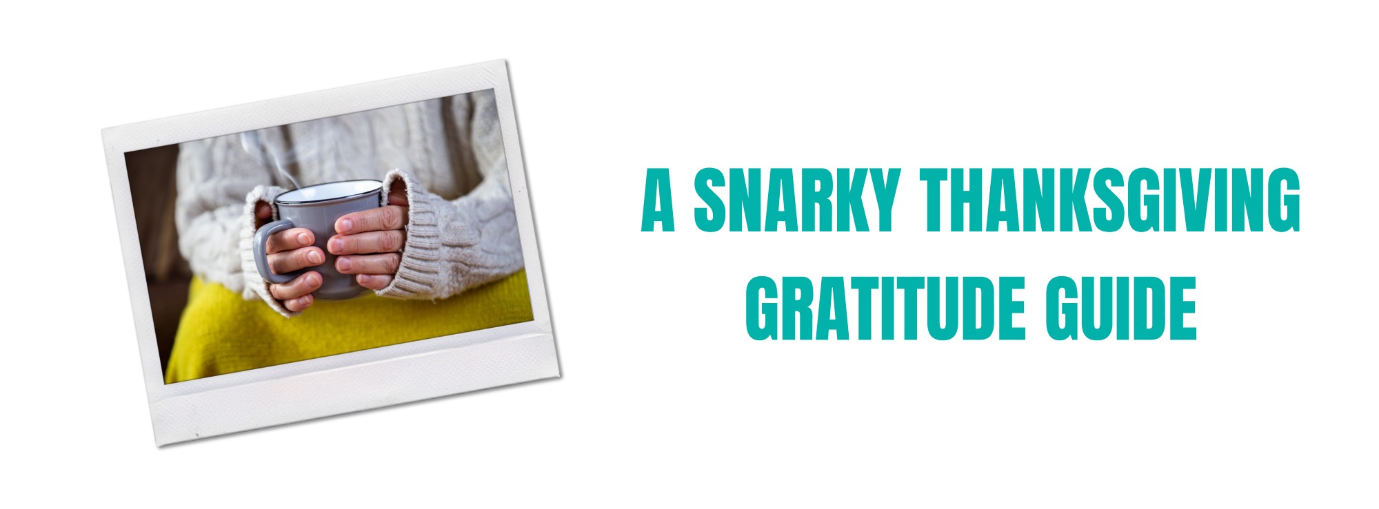 A Snarky Thanksgiving Gratitude Guide