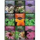medicinal tea herb seed collection - 9 medicinal herbs