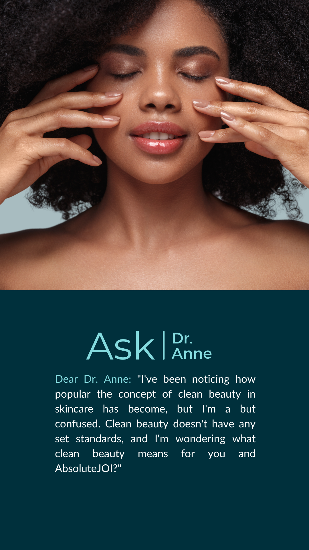 What Does Clean Beauty Mean for Women of Color? AbsoluteJOI® Skincare