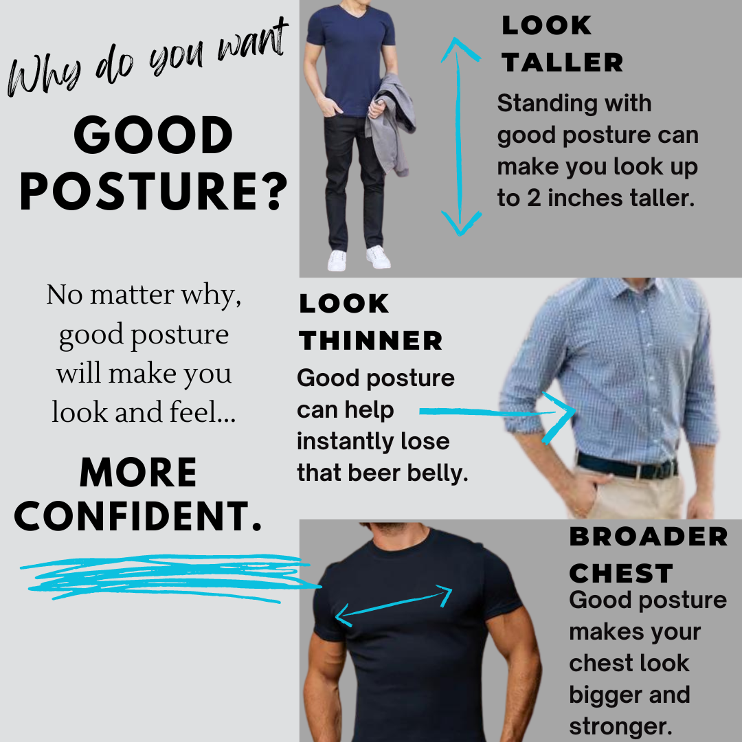 PostureNOW Posture Brace Mens