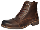 Edwin - Mens winter ankle boots - Reindeer Leather