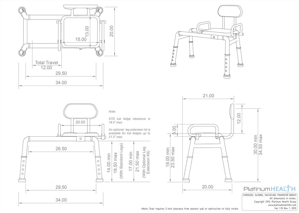 Carousel Dimensions
