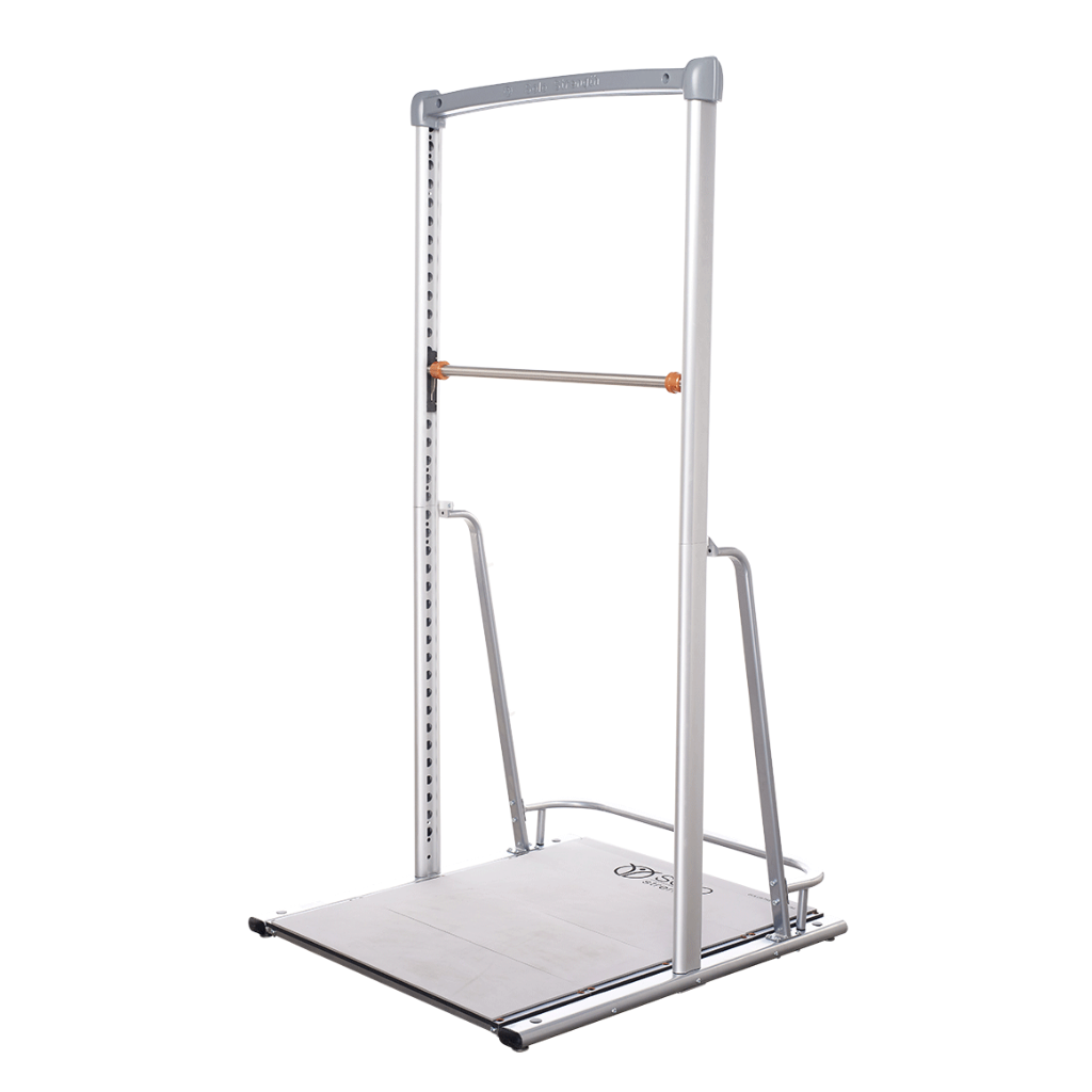 Free Standing Adjustable Height Push Pull Up Bar Dip Station Functional Training Strength Exercise Home Gym Equipment