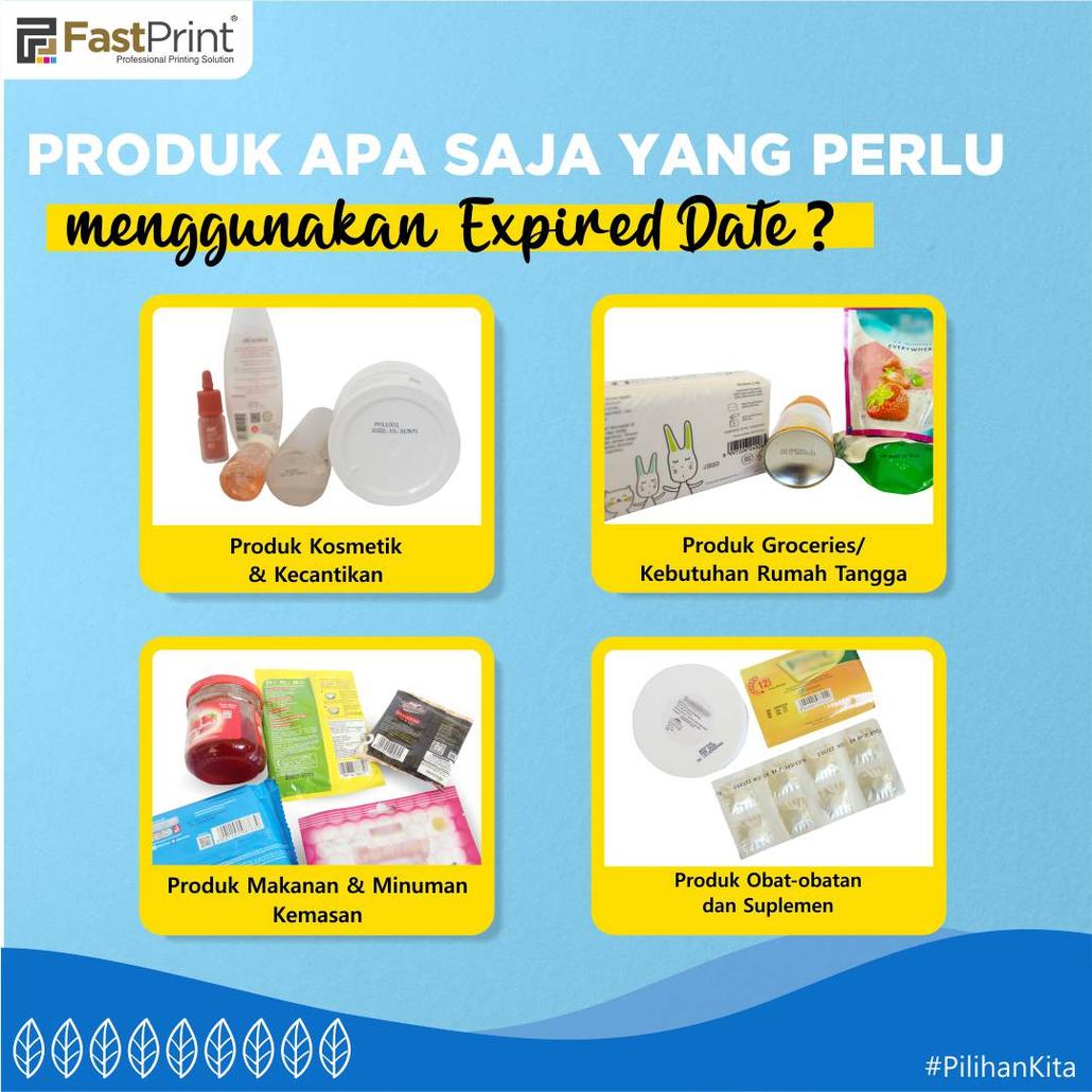produk yang perlu menggunakan expired date, tanggal kedaluwarsa