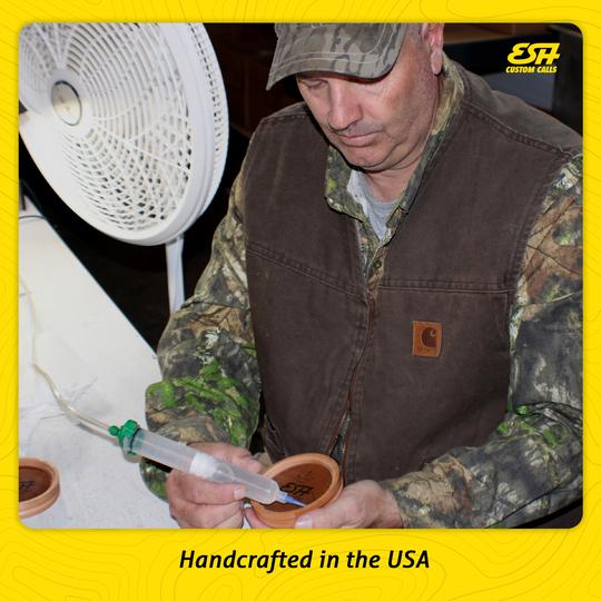 Customized Glass Turkey Call ESH Custom Calls