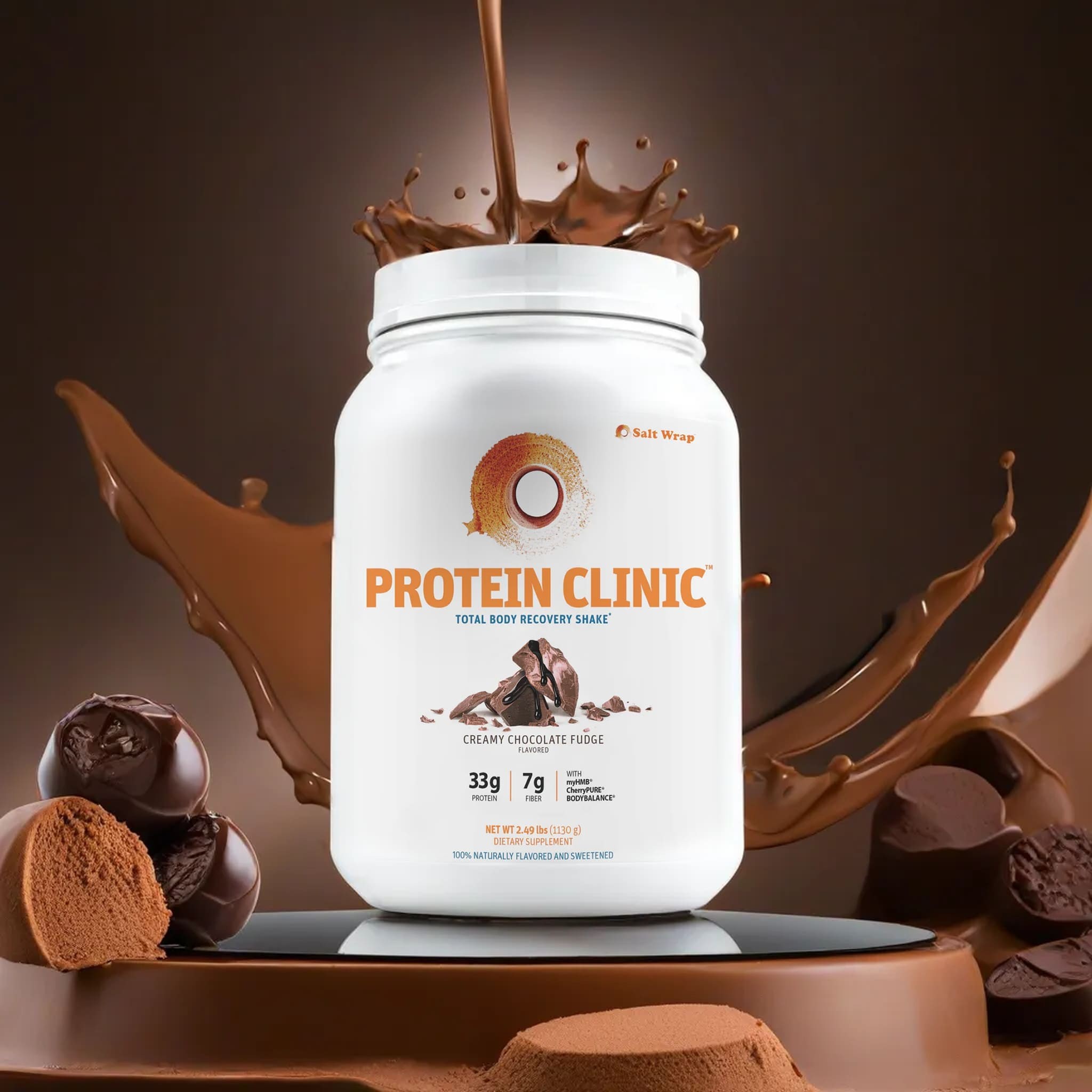 You’re going to love the new Creamy Chocolate Fudge Protein Clinic™.
