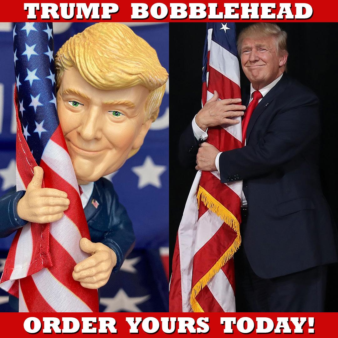 trump dashboard bobblehead