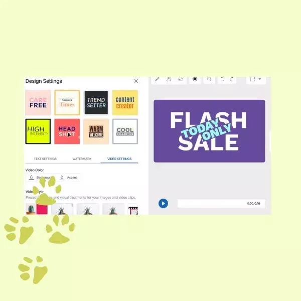 Animoto video