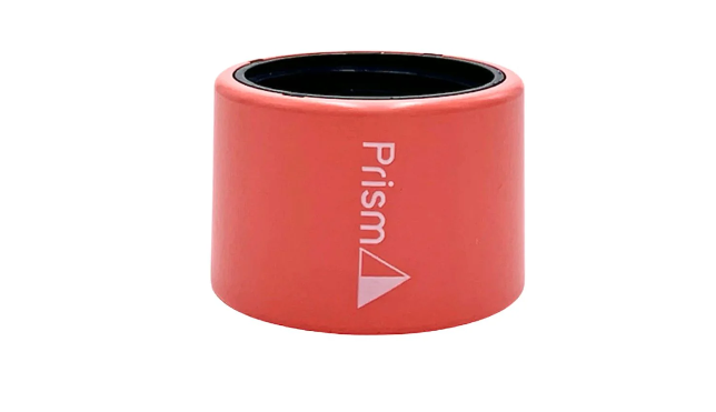 an image of a pink or coral Prism halo connector