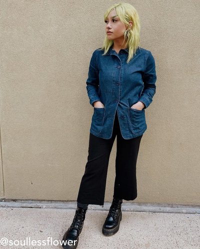 Women's Utility Coverall | Tradlands Guide Coverall in Denim