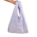 purple tote bag