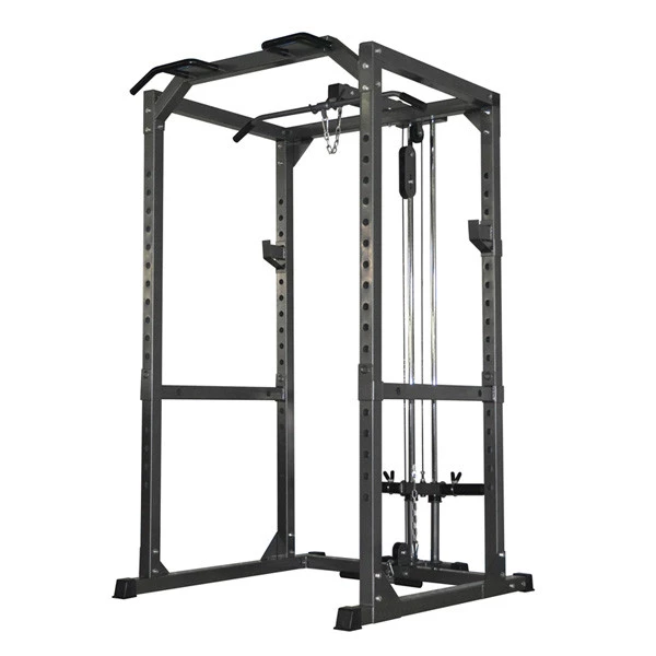 Heavy Duty Power Rack With Lat Attachment