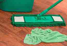 Not cleaning a mop head after use - 34% Brits admitted to this