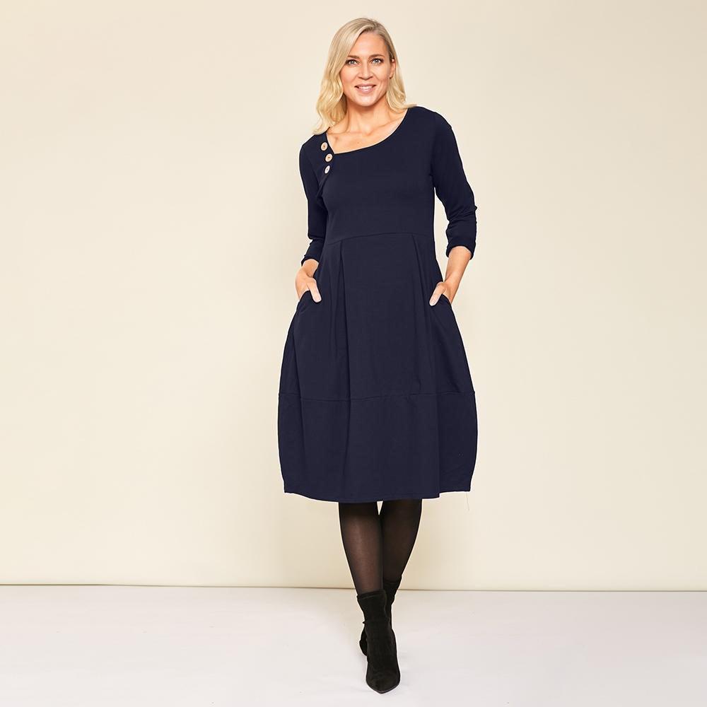 Eve Dress (Navy)