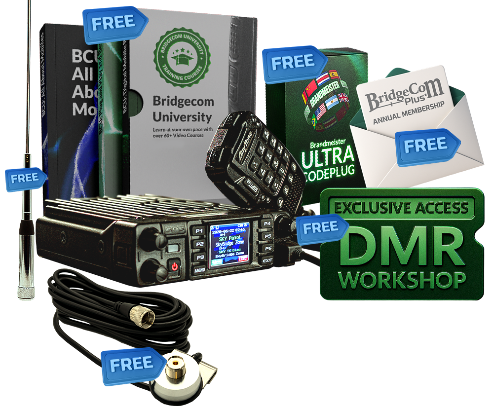 AT-D578UVIII MOBILE RADIO BUNDLE