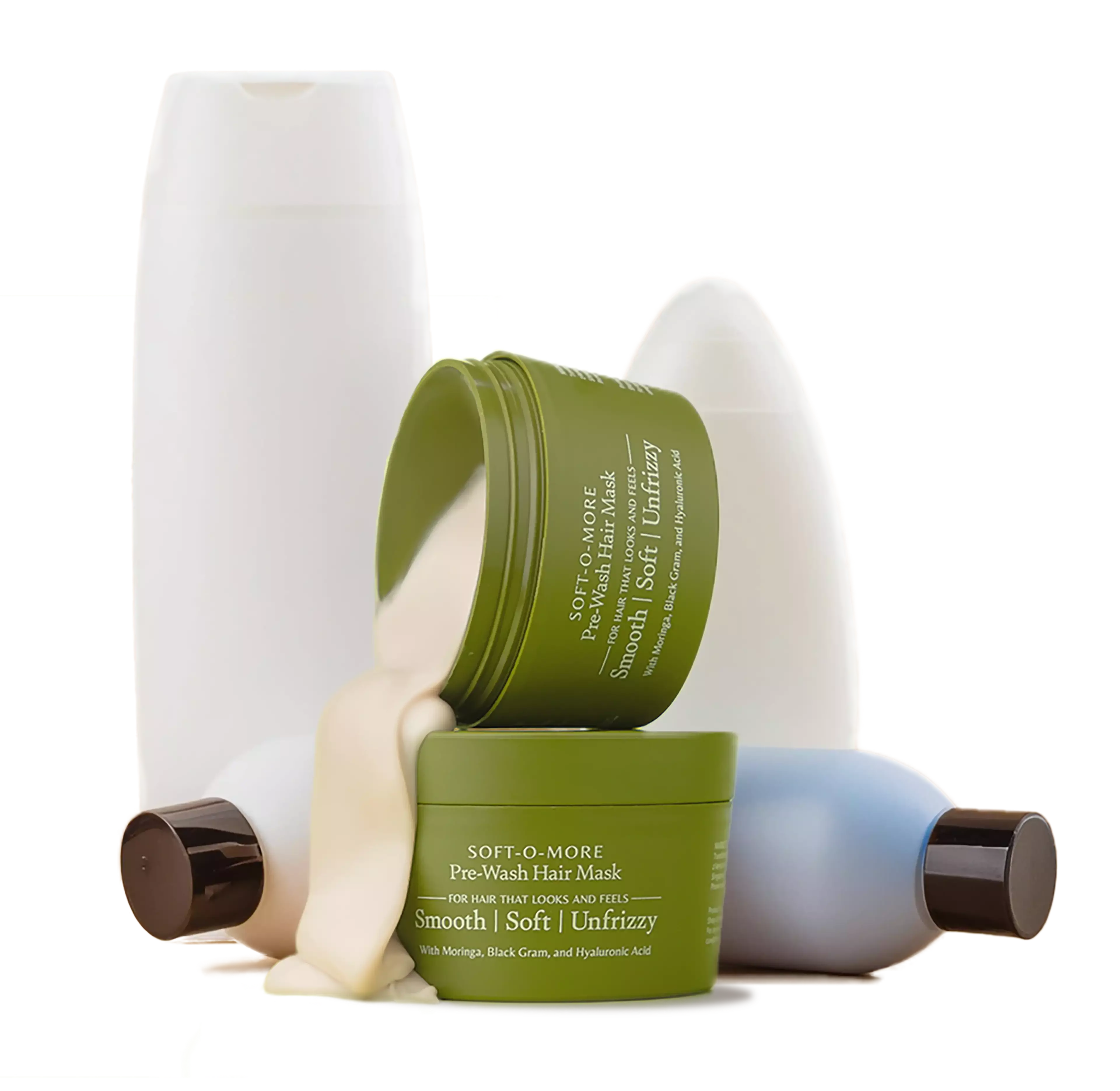 Blava body lotion with its 5 plumping moisturizers, 2 Natural body oils and 1 luxurious butter.