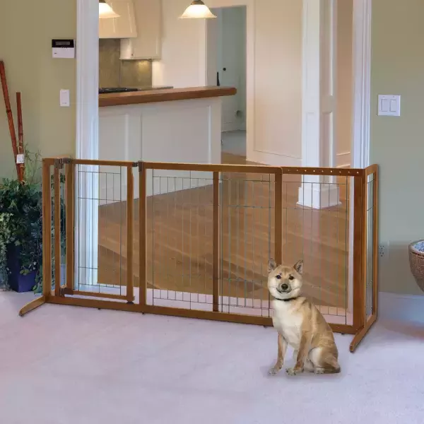 Richell Deluxe Freestanding Pet Gate