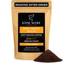 Lone Wolf Coffee - Half Moon Decaf - Medium Roast - Low Acid - Drip Ground Single Origin Organic Coffee