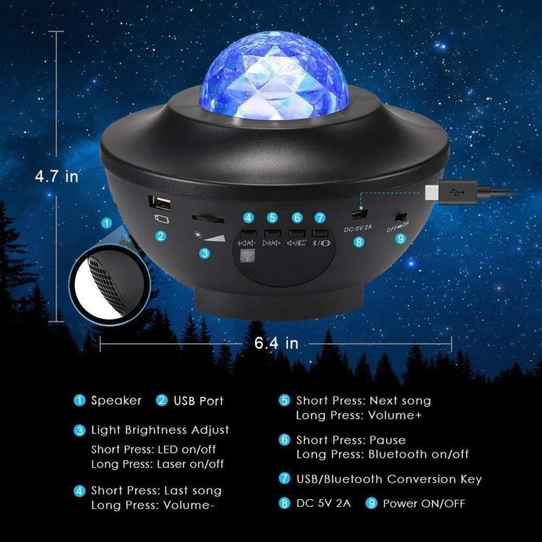 SkyBright™ Star Projector – Viral Lights