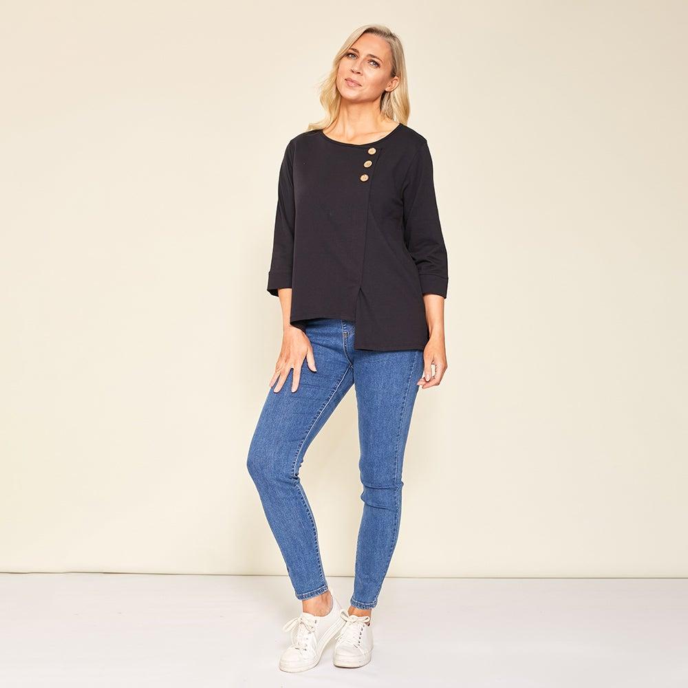 Rachel Top (Navy)