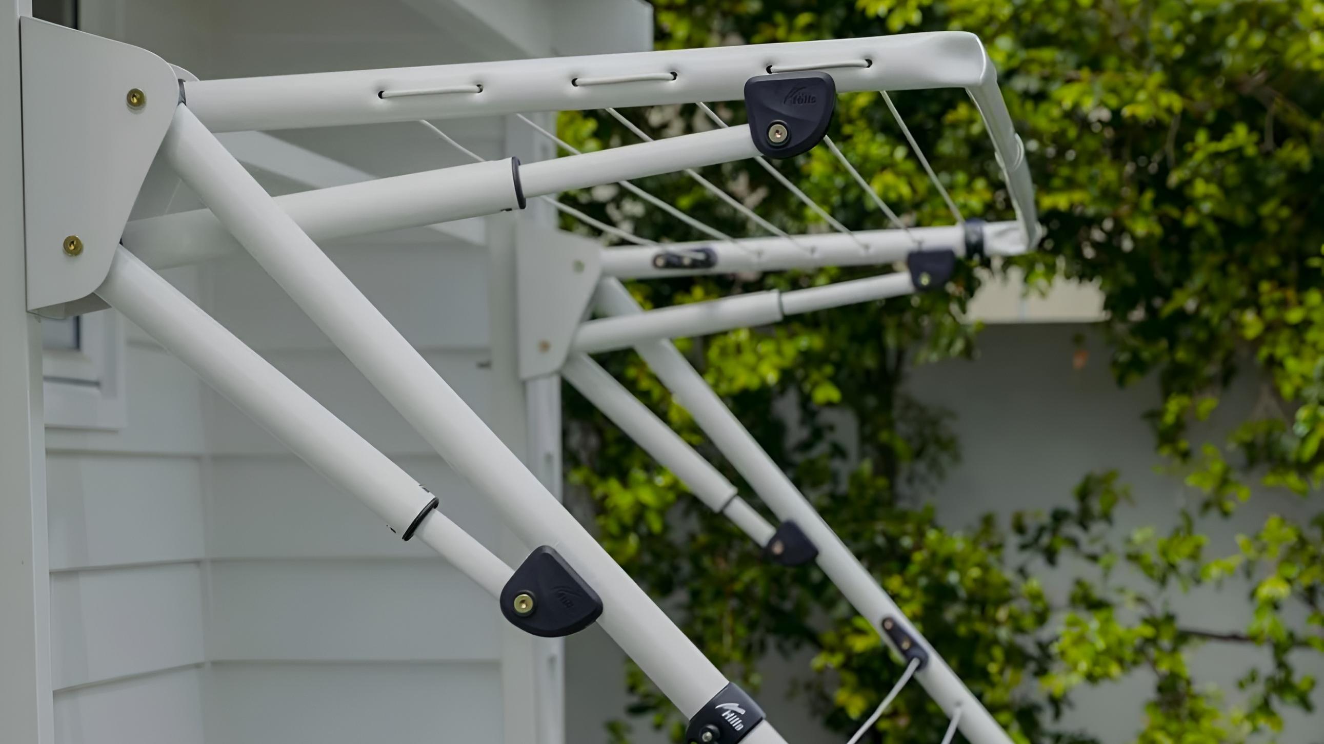 Folding Clothesline for Outdoor Use Space-Saving Solutions for Backyard Spaces