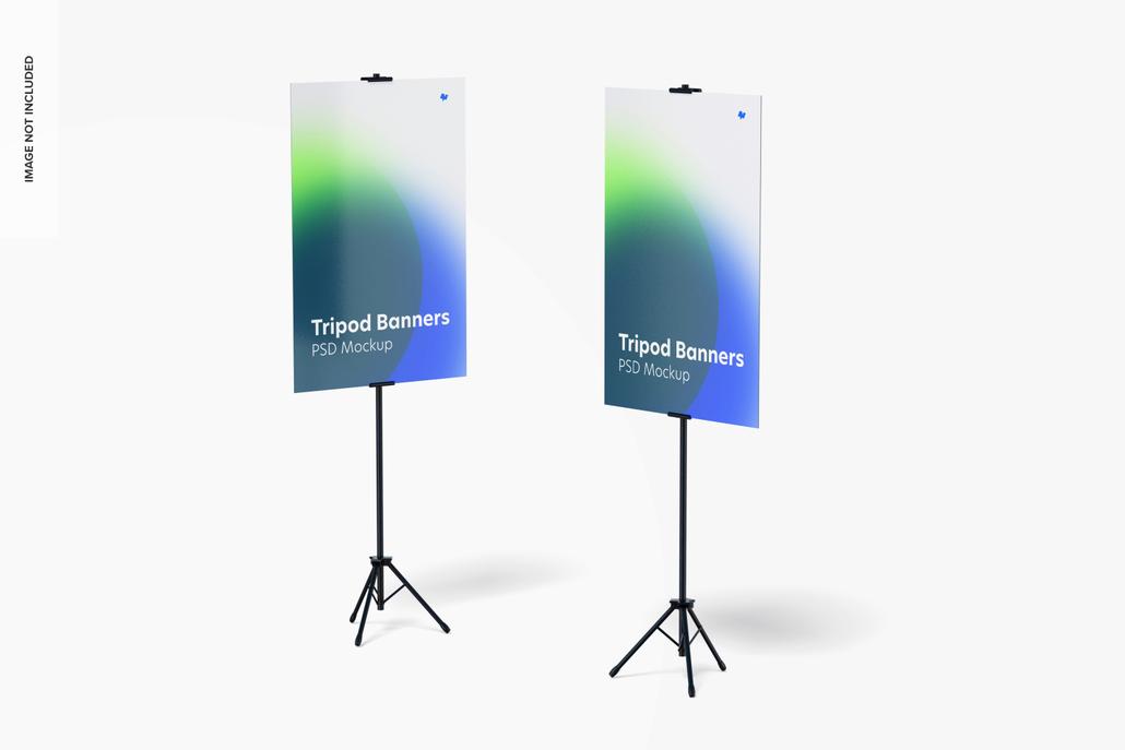 tripod-banner, banner tripod