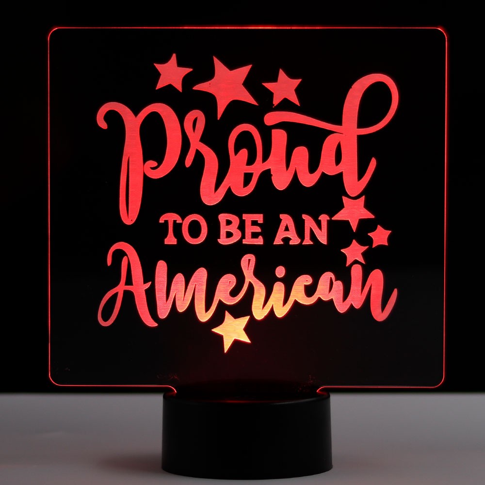 Proud to be an American LED Sign