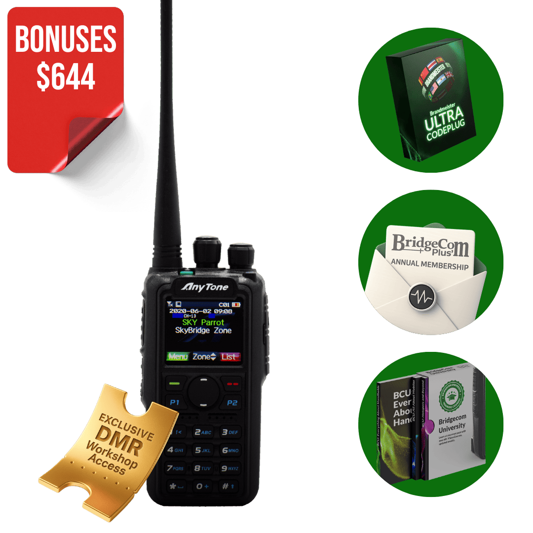 D878UVII Plus Handheld Radio