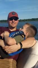 dad and kid
