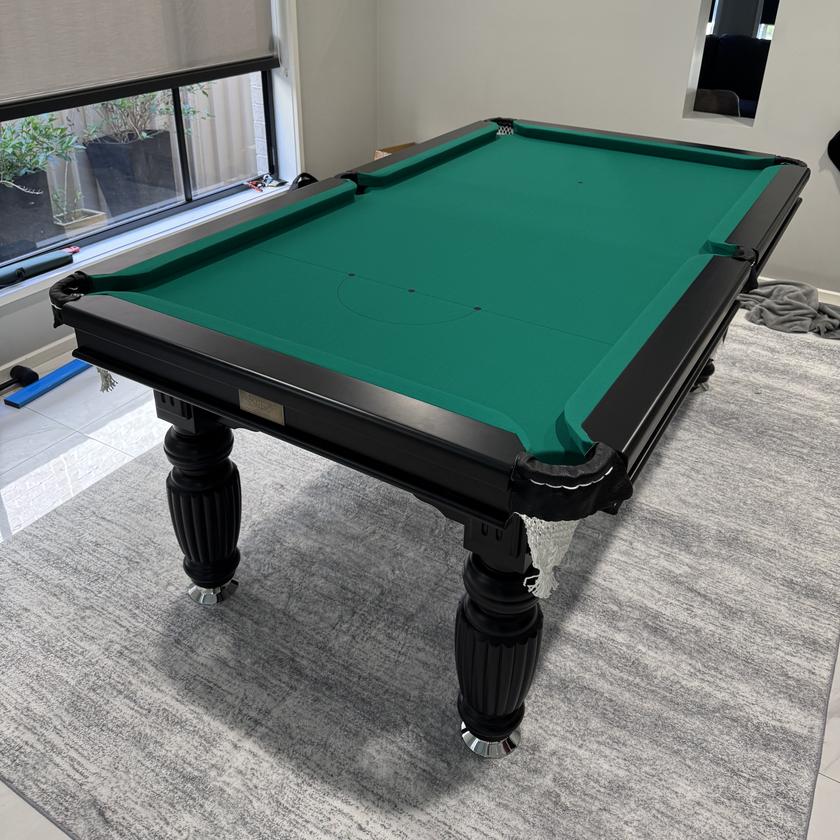 Buy a Classic 8ft Slate Pool Table | Walnut Frame & Green Felt – A Man ...