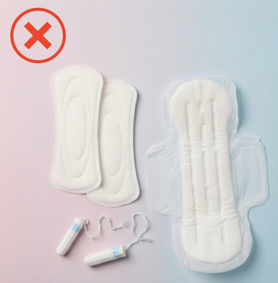 Ingrédients dangereux des serviettes hygiéniques