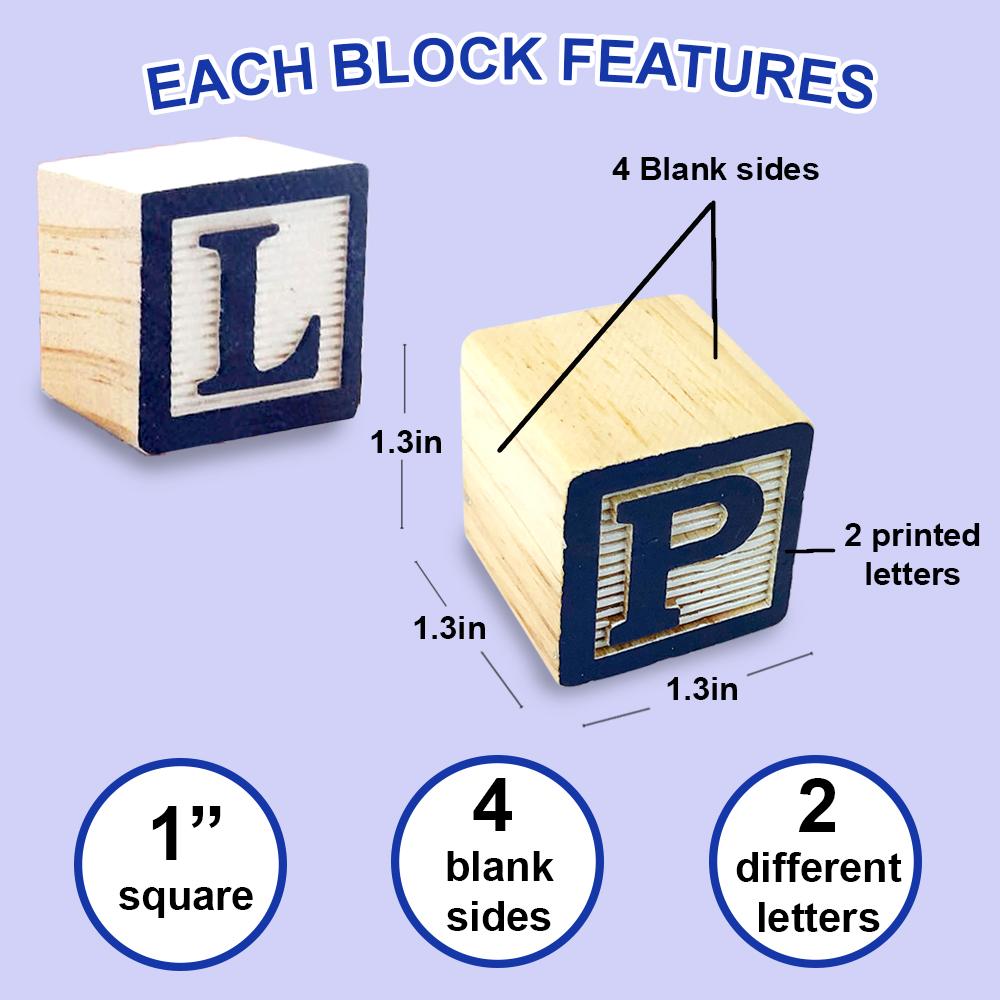 Custom Wooden Letter Blocks for Children : 4 Steps (with Pictures