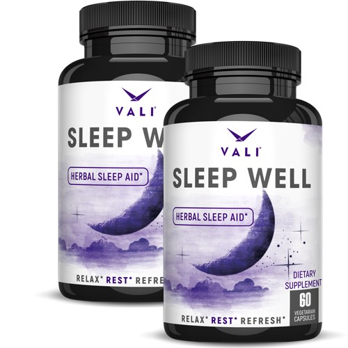 VALI Sleep Well - Natural Sleep Aid Herbal Sleep Support