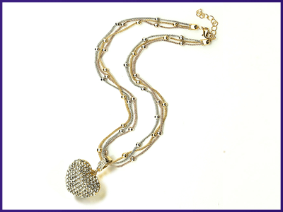 Cube Charms Silver Metal Bracelet