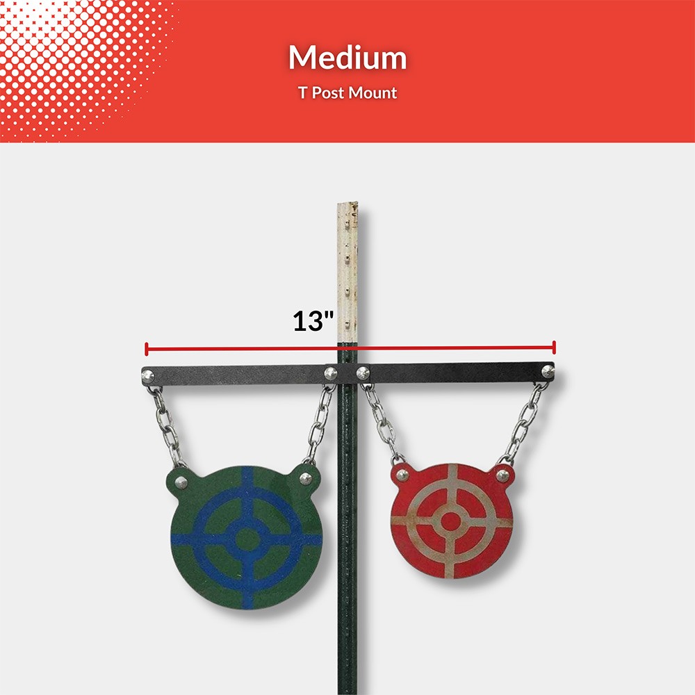 medium tpost target hanger