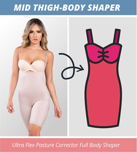 617 - Ultra Flex Posture Corrector Full Body Shaper