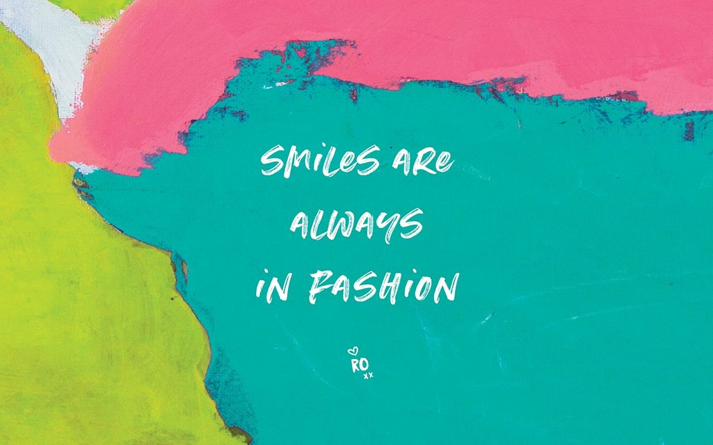 Smiles Are Always In Fashion - Ruby Olive Wallpaper